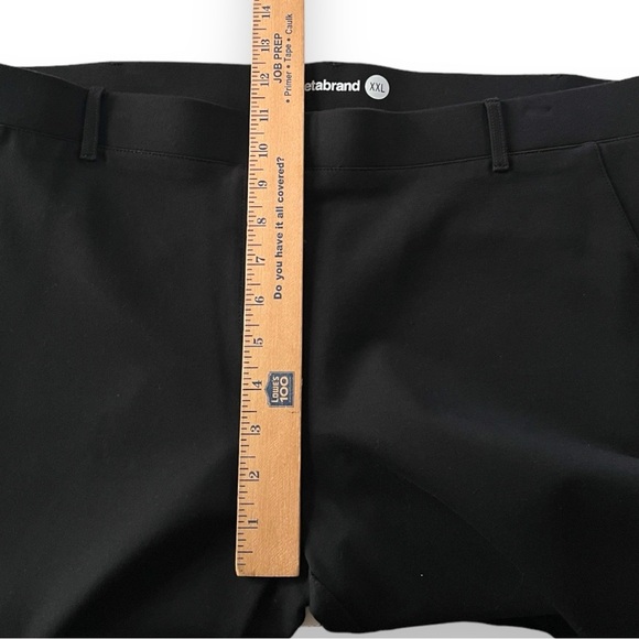 Betabrand Boot-Cut Classic Dress Pant Yoga Pant Black Size XXL - Picture 10 of 13
